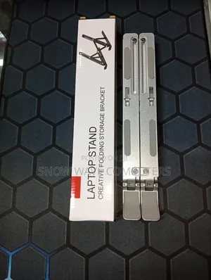 Foldable Laptop Stand Metallic Laptop Stand