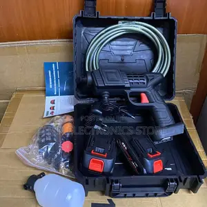 Cordless Electric Car Pressure Washer With 2 Lithium Batteries