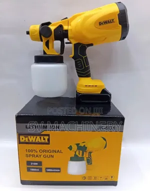 Heavy Duty Dewalt Cordless Spray Gun
