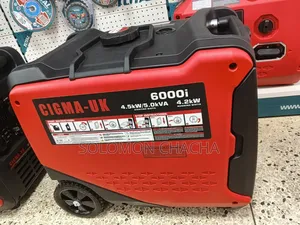 Cigma 5kva Silent Gasoline Inverter Generator 6000i Usb Charging