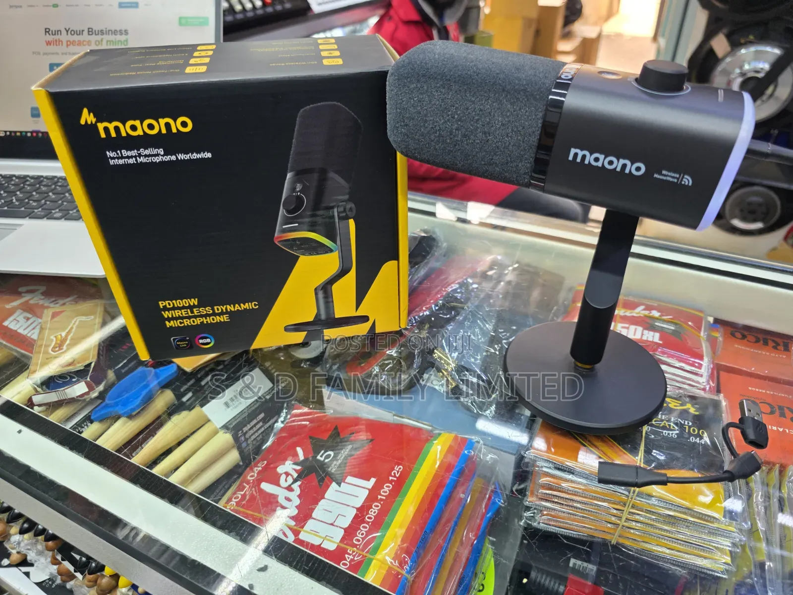 Maono Pd100w Wireless Dynamic Microphone