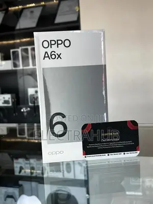 New Oppo A6x 64 GB Black