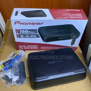 #Pioneer Ts-Wx130da 160w 8" Active Subwoofer With Bass Remote RMS 50w