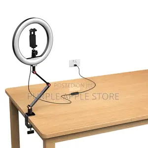 Fl20 10” Ring Light – Foldable Portable With Stand and Phone Holder