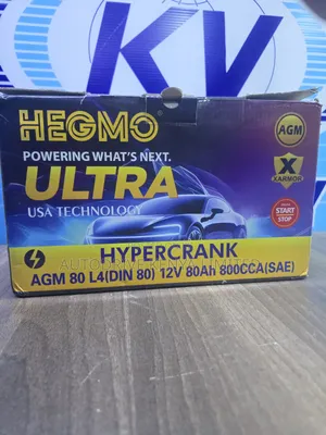 Din80 Hegmo Agm Start-Stop Battery