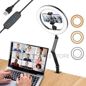 Fl20 10” Ring Light – Foldable Portable With Stand and Phone Holder