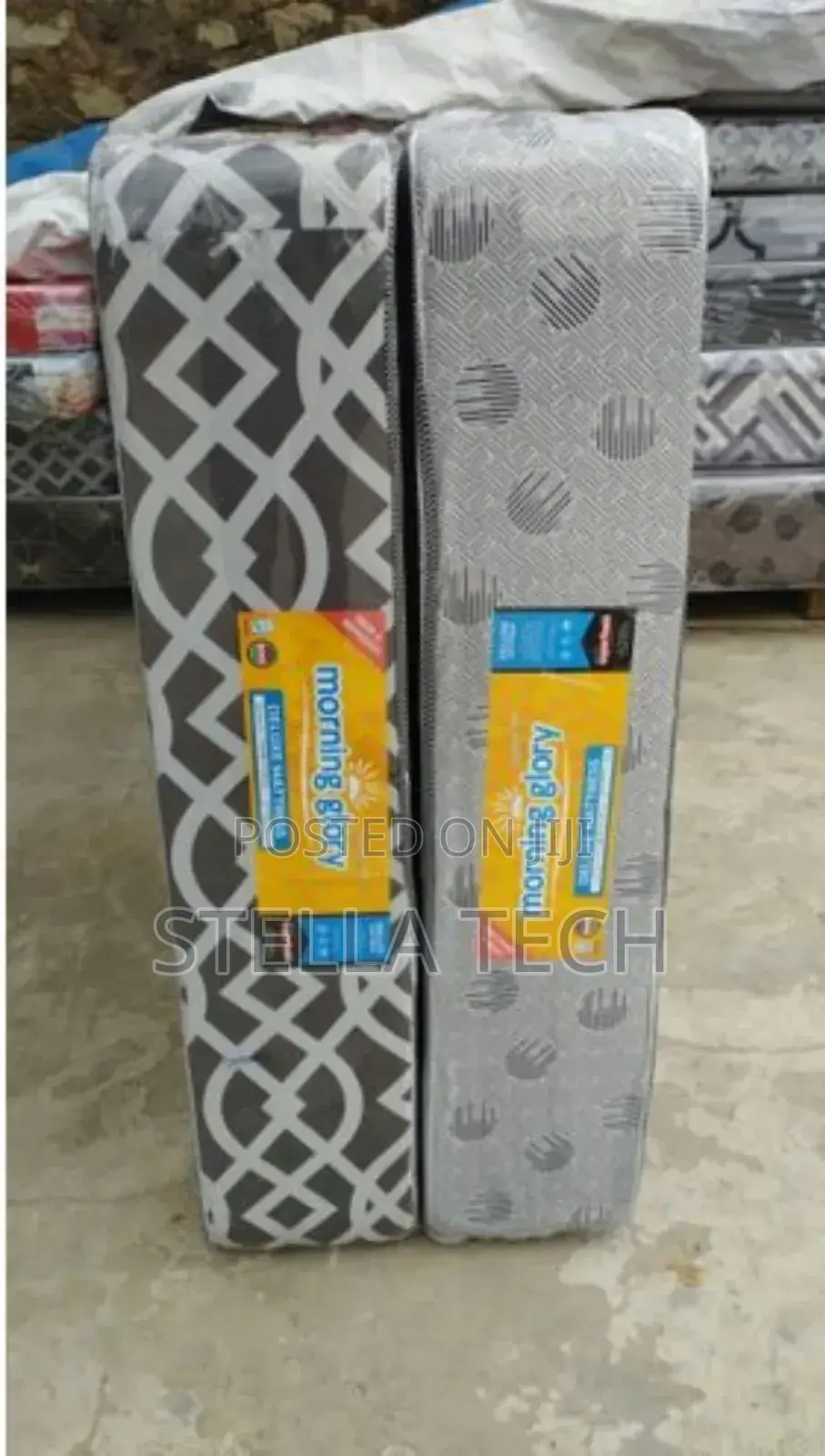 8 Inches High Density Plain Matress 3*6
