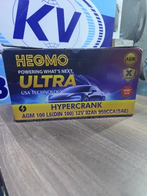 Din100 Hegmo Agm Start-Stop Battery
