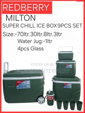 Range Plastic Insulated Ice Box Cooler Box