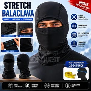 Stretch Balaclava Face Mask Breathable Windproof Riding Hood