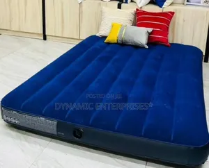Intex Inflatable Mattress With Free Electric Pump