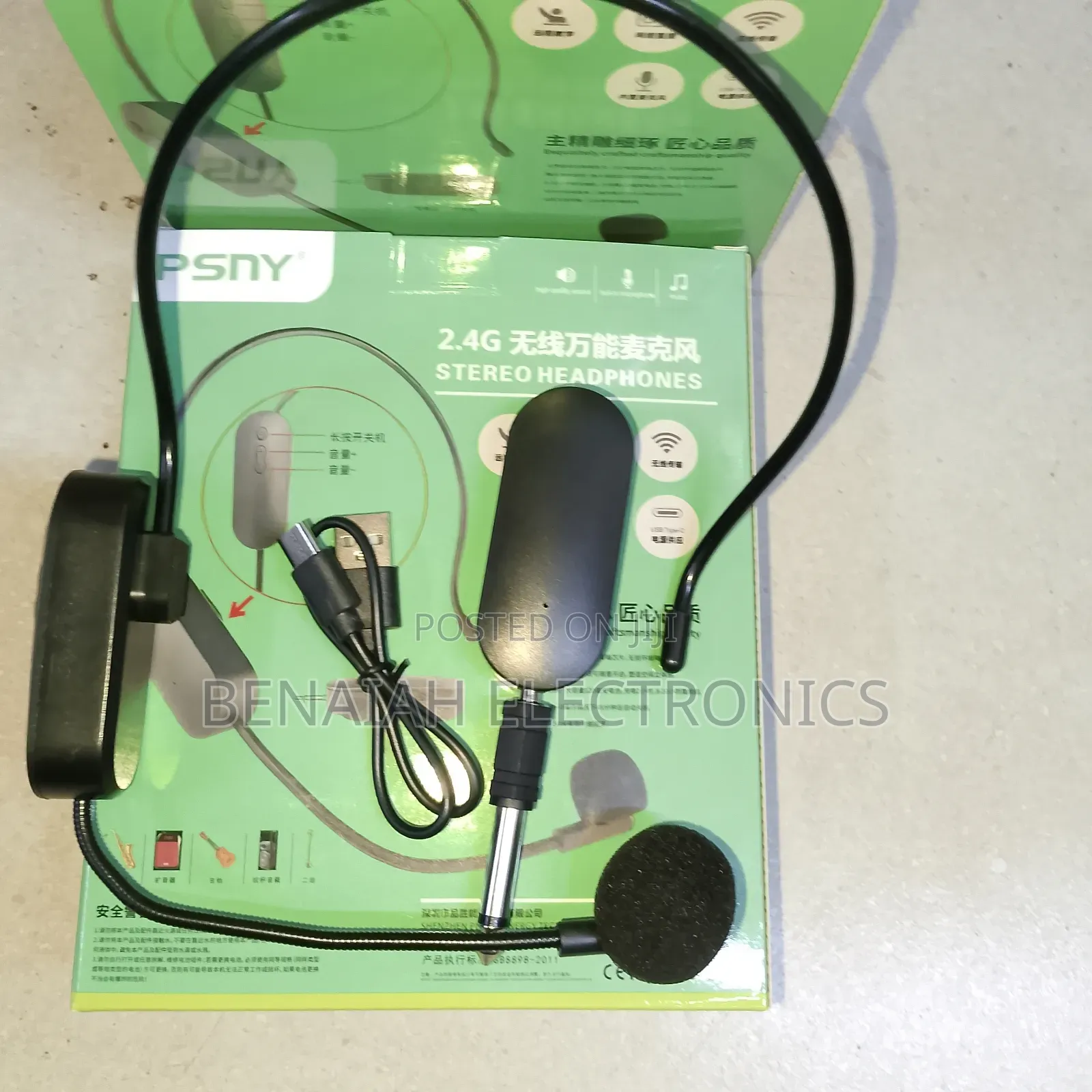 Powerful Headset Microphone