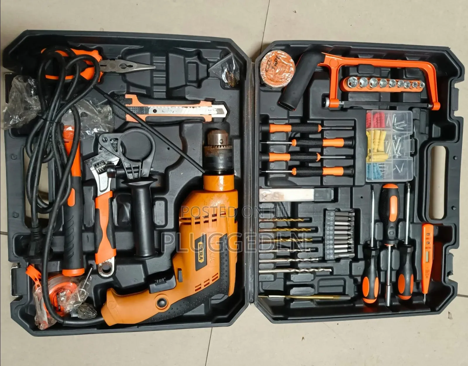 Dera 117-Piece Impact Drill Tool Set