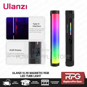 Ulanzi Vl110 Magnetic RGB Led Tube Light
