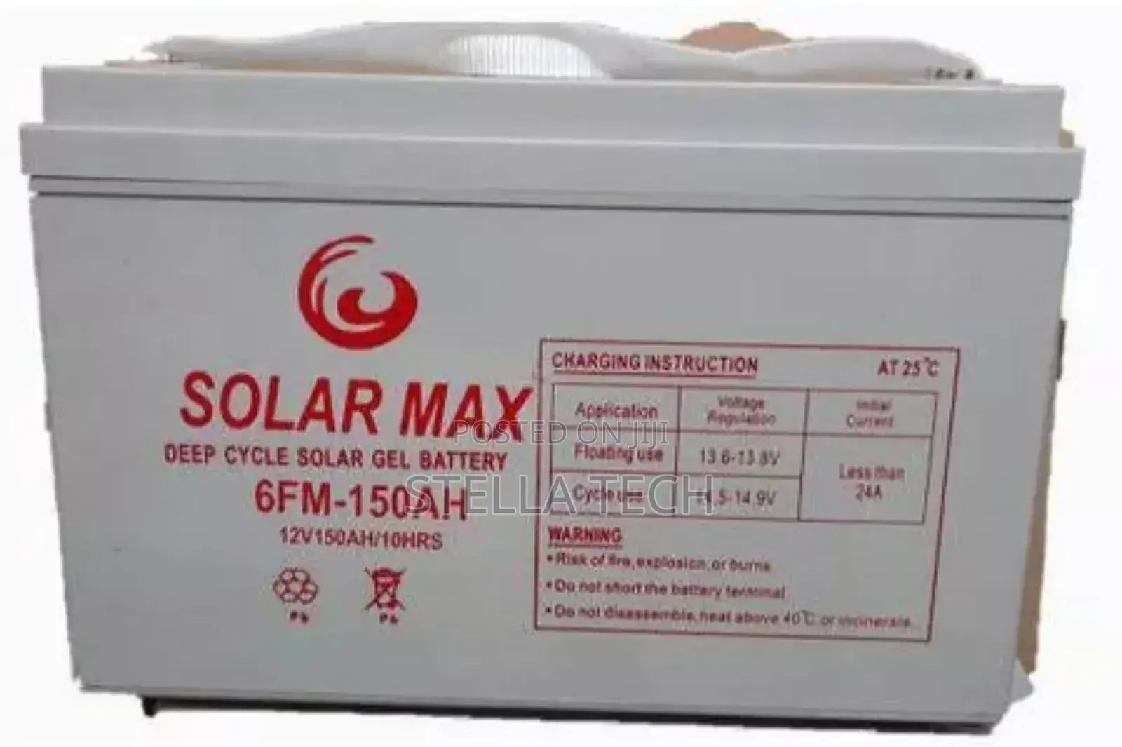 Original Solarmax Battery 150ah