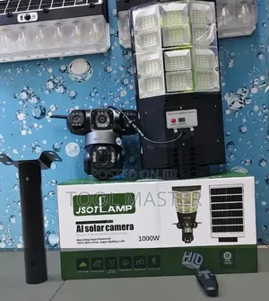 1000watts Ai Triple Lens Camera With a Street Light/Jsot CCTV Light