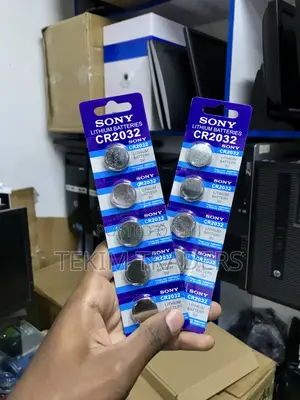 Sony Cr2032 Button Cell Battery - 3v For Car Key Fob Watch