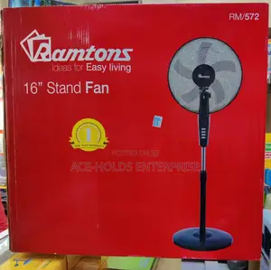 Rm/527 Ramtons 16" Standing Fan - Efficient Cool Breeze