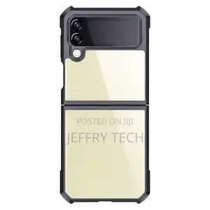 Xundo Shockproof Tpu Case for Samsung Galaxy Z Flip 3 - Transparent Bu