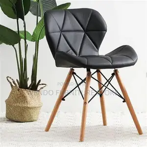 Dining Chairs; Leather Padded Home Kitchen Dining Room Chairs