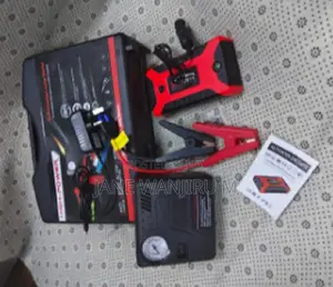 ~Car Jump Starter Portable Car Jump Starter Kit With Tyre Inflator