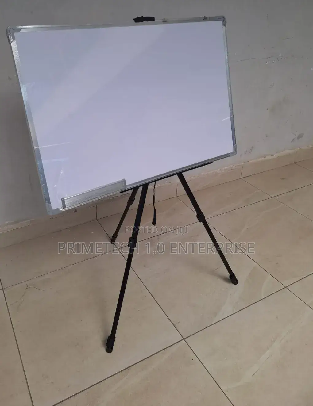 White Board Stands -Black