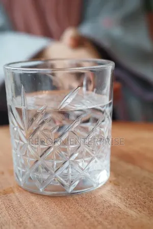 Crystal Clear Water Glass-6 Piecs