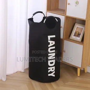 Laundry Basket Bag *Black