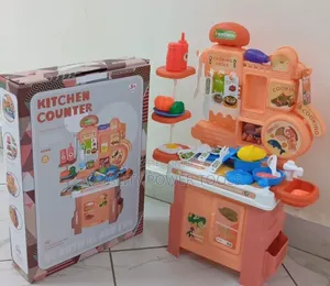 Educational Kids Kitchen Set 56 Pieces Role Play Cooking Toys