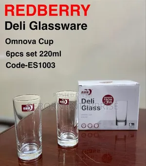 6pcs Clear Water Glass / Water Glass