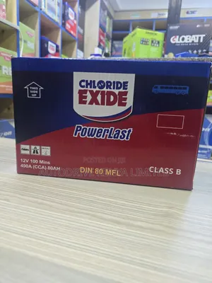 Din80 Chloride Exide Powerlast