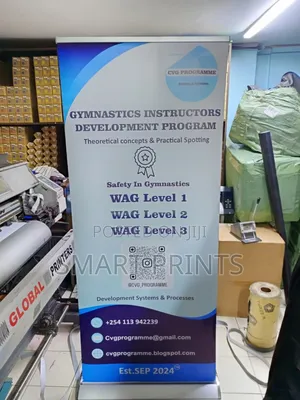 Broad Base Roll Up Banner