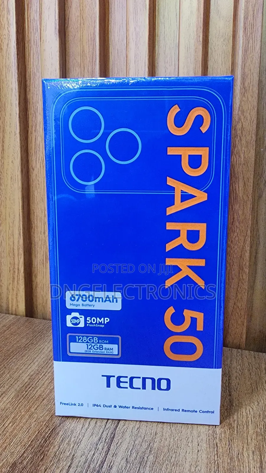 New Tecno Spark 50 128 GB Black