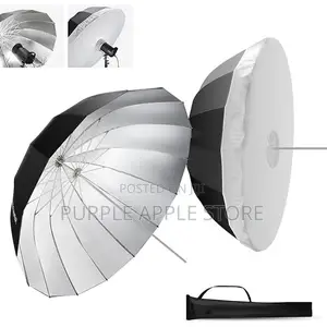 165cm Parabolic Deep Reflective Umbrella White