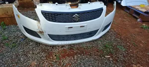 White Front Bumper for a 2011–2013 Suzuki Swift.