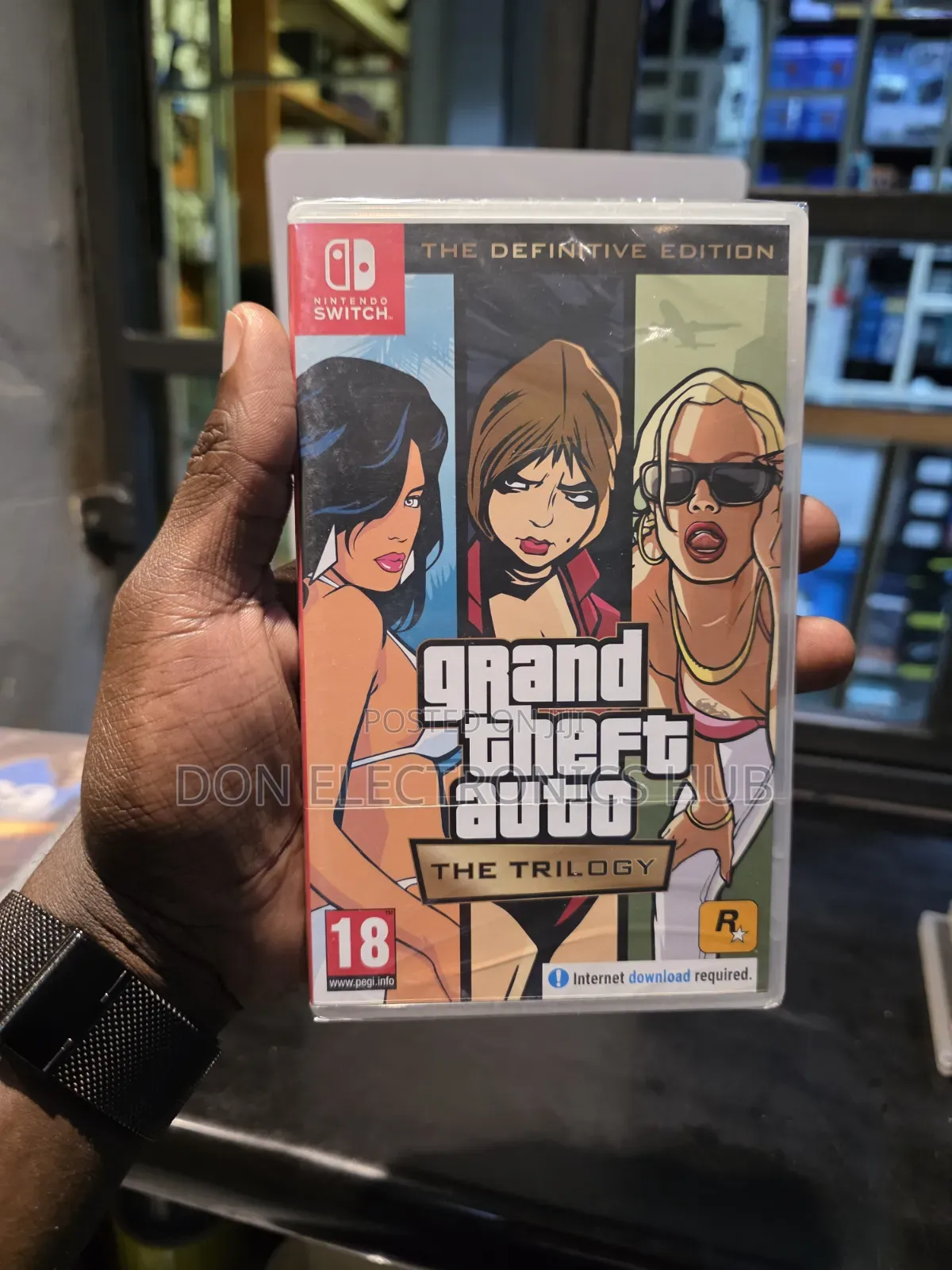 Nintendo Switch Grand Theft Auto (Gta) Trilogy