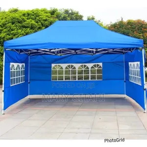 3×6. Pop Up Gazebo Canopy Tent With 3 Window Side Walls.