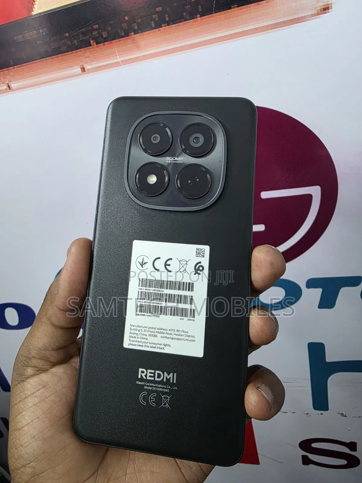 Xiaomi Redmi Note 15 Pro 256 GB Black