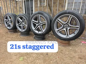 21 Inch Marcendes 350 Ml Alloy Wheels