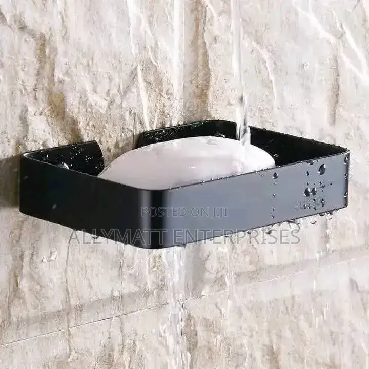 Black Stainless Soap Dish