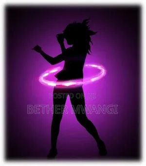 Flashing Hula Hoop in Led