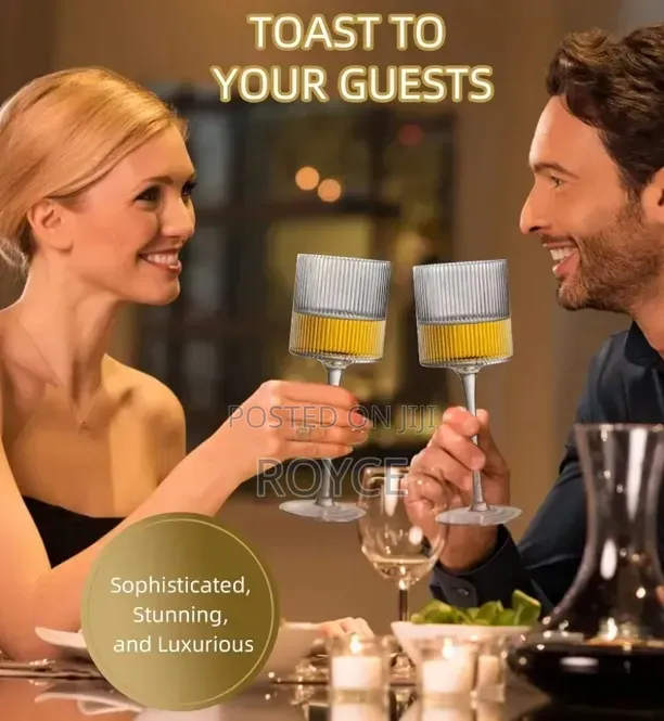 350ml Goblet Champagne Glasses- 6pcs