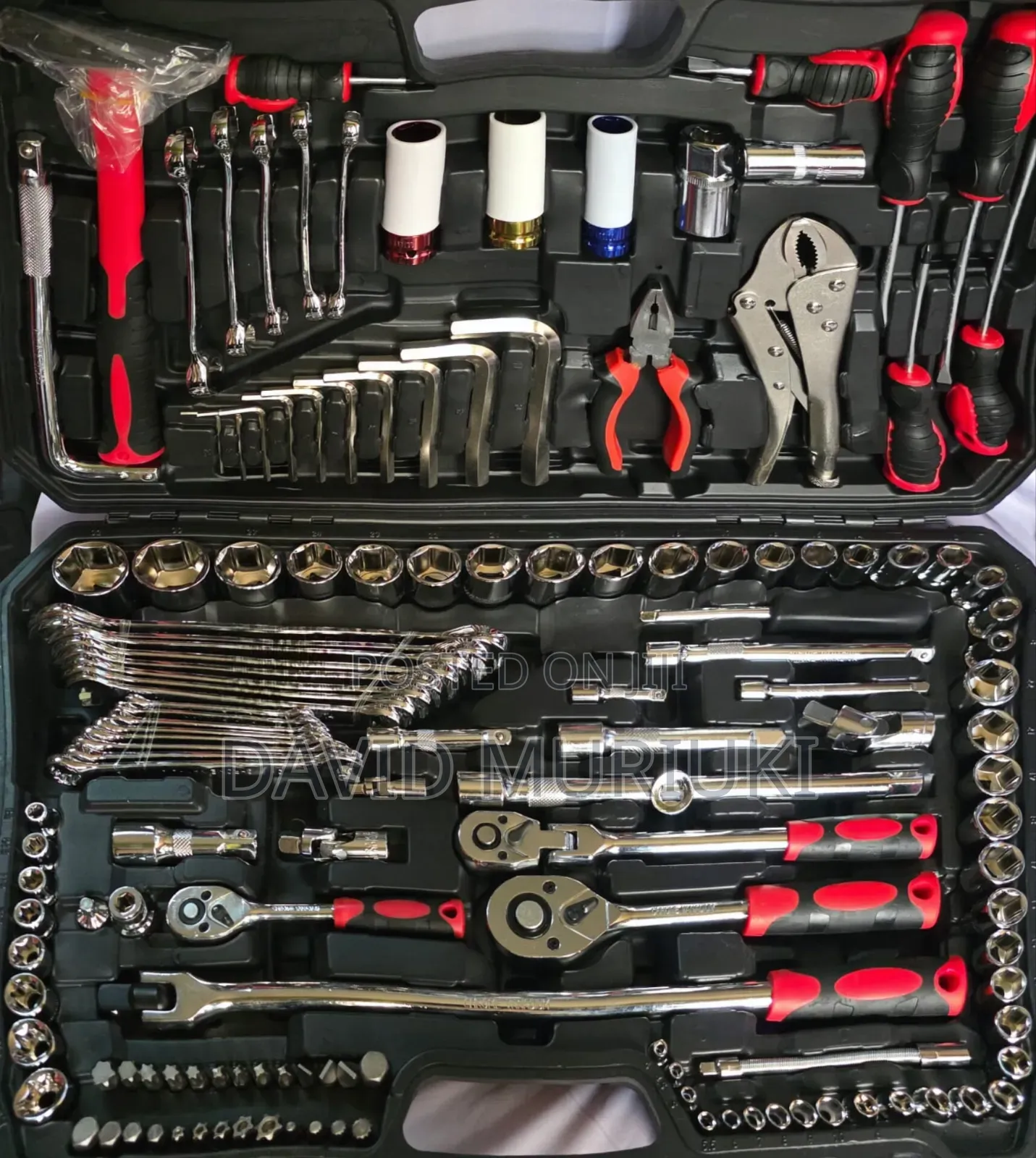 Complete Repair Toolbox Set – 142+2 Pieces