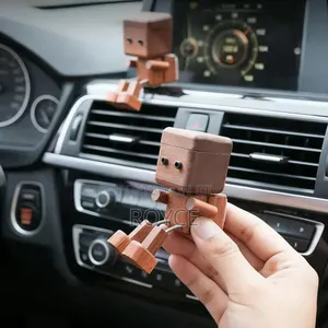 Cute Wooden Driving Buddy Robot Car Diffuser