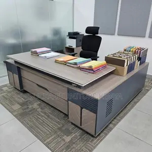 240cm L-Shaped Executive Table.
