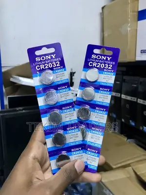 Sony Cr2032 3v Lithium Coin Cell - For Airtag, Thermometer, Scale