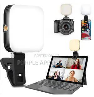 Portable Magnetic Fill Light 3 Color Modes + 1000mah Battery