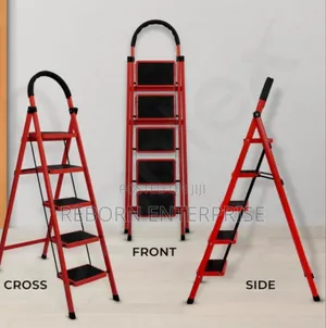 5-Step Folding Ladder -;