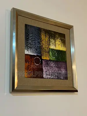 Modern Framed Wall Art – Abstract Decorative Painting