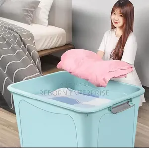 Stackable Storage Box With Wheels *
